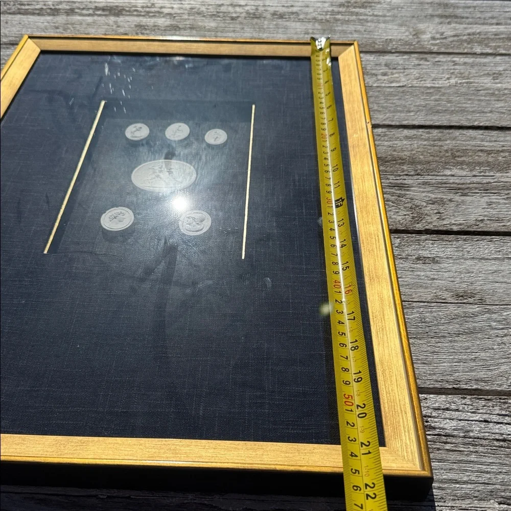 RH RESTORATION HARDWARE 19TH C. EUROPEAN‎ INTAGLIOS BLACK - 3